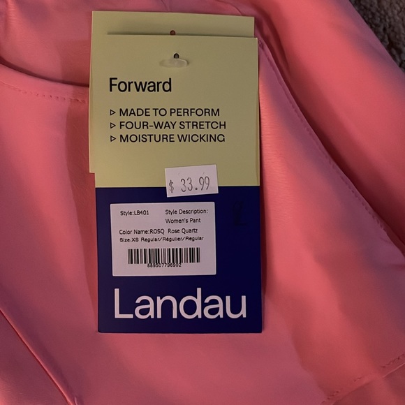 Pink Landau Scrub Pants - Picture 4 of 5